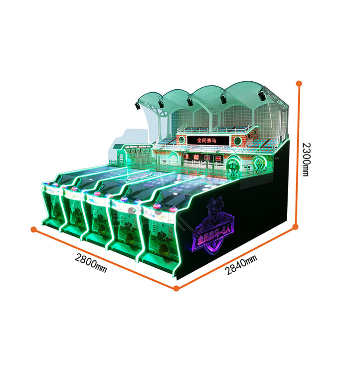 High quality Shopping Mall Customized Horse Racing Carnival Arcade Machines
