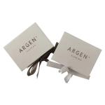 Custom Necklace Jewelry Cardboard Box Luxury Gift Box Packaging With Ribbon