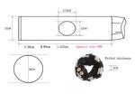 Polyester 4 Holes Collapsible Dog Training Tunnel