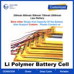 OEM ODM lifepo4 lithium battery3.7V 7.4V 11.1V 12V 150mah 280mah 600mah 5000mah