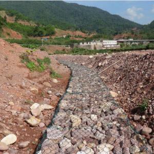 Wholesale Pvc Coated Galvanized Gabion Retaining Wall 2x1x1m 8x10cm from china suppliers