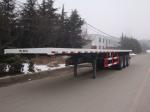 ABS Anti-lock Braking System 3 Axles Flat Bed Truck Trailer for 20FT/40FT