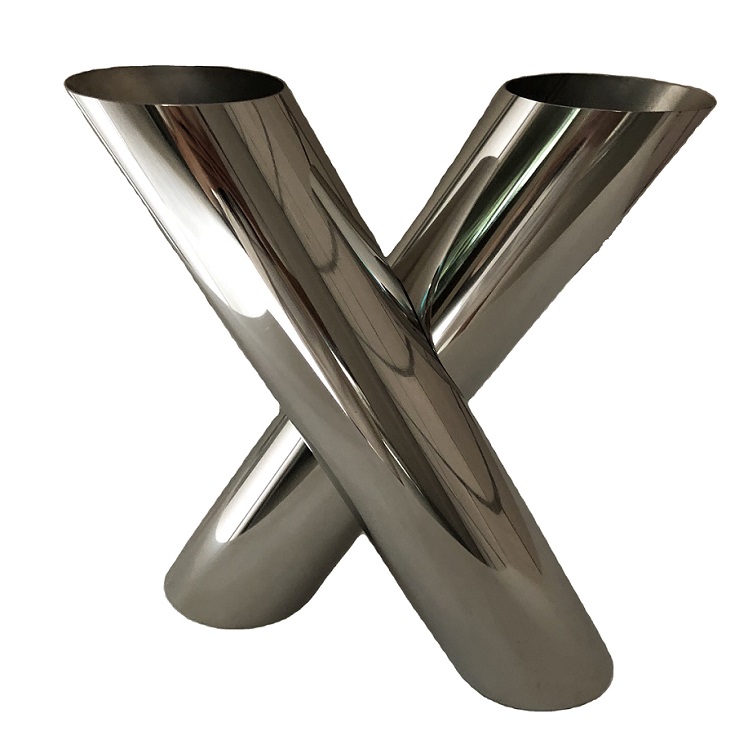 Stainless steel words shape flower planters pots for company name