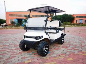 Wholesale White Color 4 Seater Golf Cart Wheelbase 1630mm AC Motor 3.5 KW Ground Clearance 180mm from china suppliers