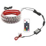 Automotive LED Interior Lights Multi Color Remote Control Flexible ABS 12V Car