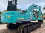 Used KOBELCO SK350-8 Excavator 35000 KG Machine Weight Original Hydraulic