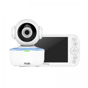 China 0.3Mega 720P Baby Monitor 5 Inch Screen Wireless Video Baby Monitor With Rotating Camera on sale