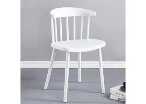 Wholesale Polypropylene Coloured Plastic Dining Chairs 50cm 46cm Black White from china suppliers
