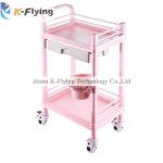 Universal Castors Mobile Dental Instrument Trolley For Health Care