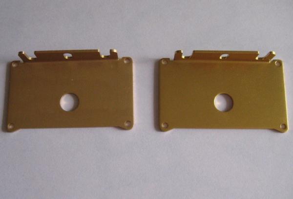 CNC Metal Stamping for Customized Copper and Brass Battery Box Spare Parts and