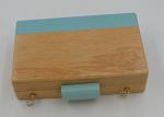 Elegant Rectangle Shape Wooden Clutch Purse , Acrylic Evening Box Clutch Bag