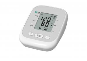 Wholesale LCD ABS Arm Cuff Blood Pressure Monitor , Plastic Upper Arm Blood Pressure Monitor from china suppliers