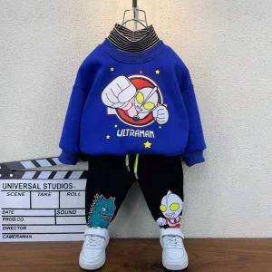 China Fall Appropriate Fabrics Superhero Style Primary Children'S Clothing Ultraman Boys Clothing on sale