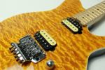 Ernie Ball Music man AXis eletric guitar AAAAA grade quilted maple top floyd