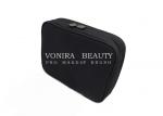 Pro Makeup Brush Case Cosmetic Bag Or Brush Holder For Travel Black