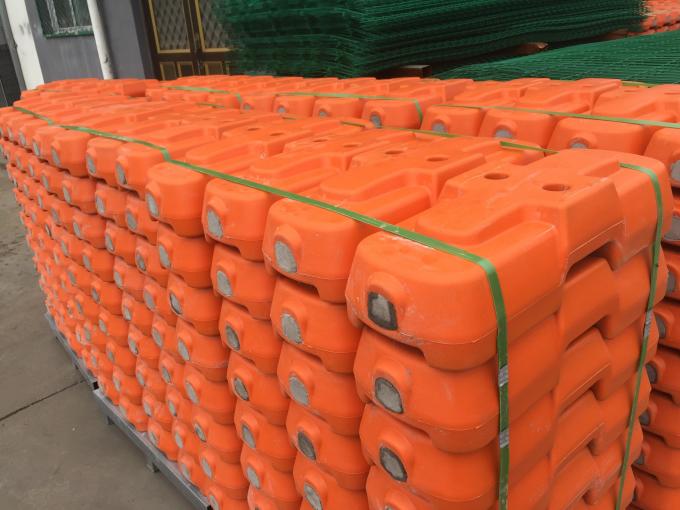 Professional Portable Temporary Fence Panels With Temporary Fence Stay