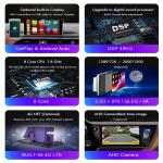 Car Radio Multimedia Video Player Navigation GPS for Peugeot 206 2001 2016