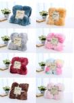 Plush Blanket Velvet Blanket 100% Polyester Smooth Soft Plush Throw