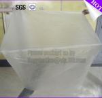 Big durable transparent hdpe plastic pallet covers, Reusable Waterproof Plastic