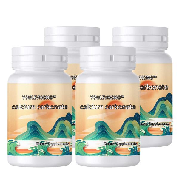 Natural Fruit Flavor Calcium Carbonate Supplement Gummies Non GMO GMP FDA