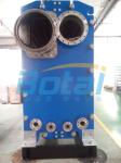 High Temperature Titanium Industry Plate Evaporator Semi Welded For Seawater