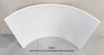 Curved Aluminium Acoustic Panels Micro Composite Acoustical Ceiling Panels Tile