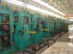 Wholesale ERW355 X70 N80 Straight Seam Industrial Pipe Making Machine 1 Year Warranty from china suppliers