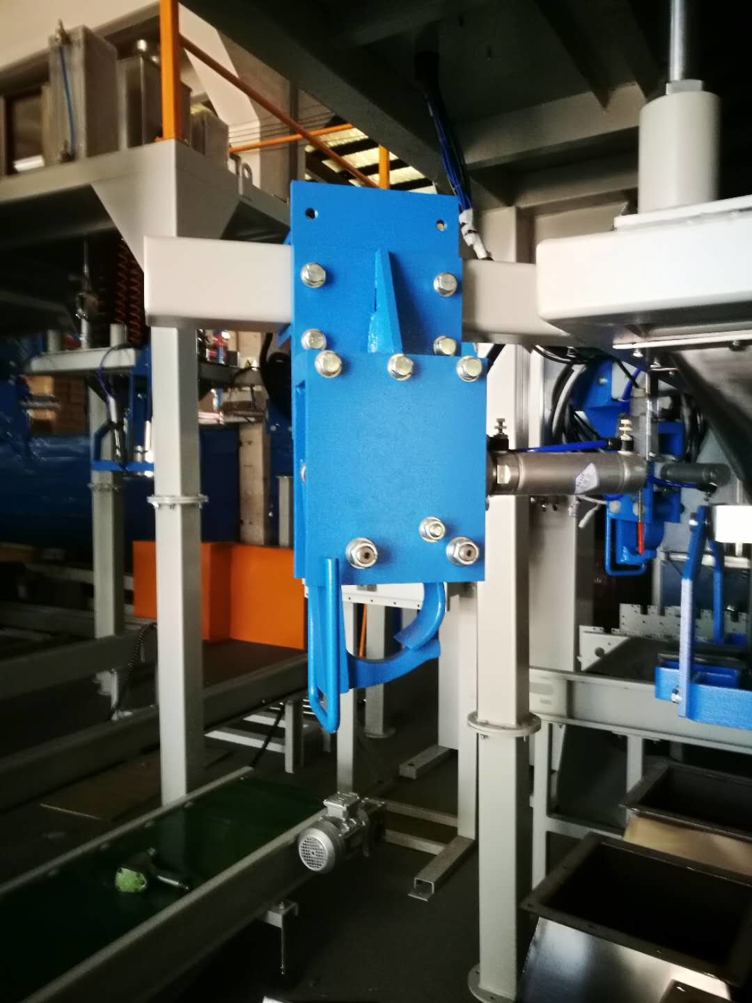 Rubber Chemical Ton Bag Filler Automatic Bag Weighing And Filling Machine 5kW