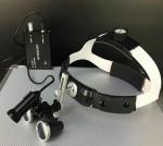Headband Dental Operatory Light LED 2.5 X 3.5X Loupe Magnification