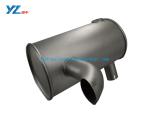 440MM Height Doosan Excavator Muffler DH60-7 Silver Colour