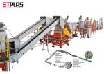 Big Capacity Pet Bottle Recycling Equipment , Pet Washing Plant With R & D Team