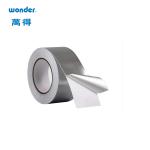 Moisture Resistant High Temperature Aluminum Foil Tape , Silver Aluminum Tape