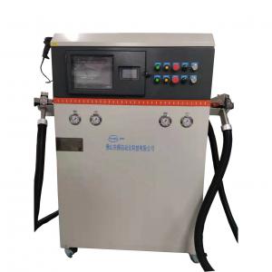 Wholesale Galvanized Steel Pipe R290A R410A R600A Refrigerant Gas Charging Filling Machine for Air Conditioner from china suppliers