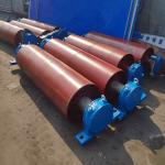 315mm Dia Conveyor Drive Belt Idler Pulley Smooth Steel Surface