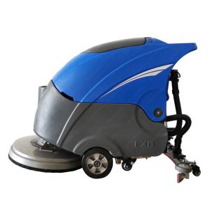 Wholesale Blue Walk Behind Mechanical Road Sweeper Multifunctional 550W Motor Powered from china suppliers