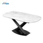 1700mm White Modern Rectangle Dining Table For Kitchen Use DT-1031