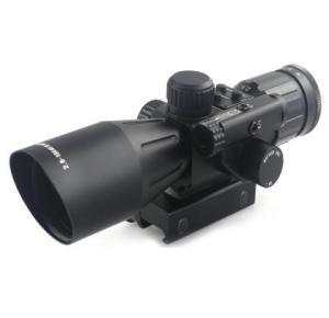Wholesale 2.5-10X Magnification Black Laser Optic Scope with Red Laser Sight Hunting Essential from china suppliers