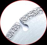 4.5inch 115×1.4/2.2×5×22.23×9T High Quality Vacuum Brazed Diamond Grinding