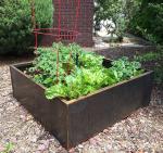 OEM ODM Patio Balcony Outdoor Metal Raised Garden Bed For Vegetable Rustproof