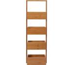 4 tier bamboo bathroom shower storage caddy bathroom stationary caddy