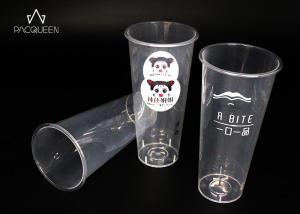 Wholesale Thick Translucent Cold Drink Disposable Cups PP Materials For Smoothies / Fruit Tea from china suppliers