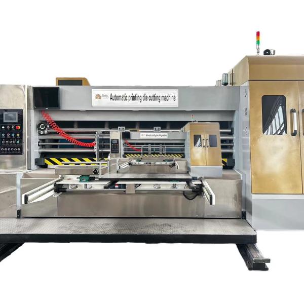 Perfect Control Flexo Printing Machine 4 Color for Wrapping Paper in Food