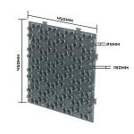 450*450*25MM Underfloor Heat System Water Thermostat Board for Floor Heating
