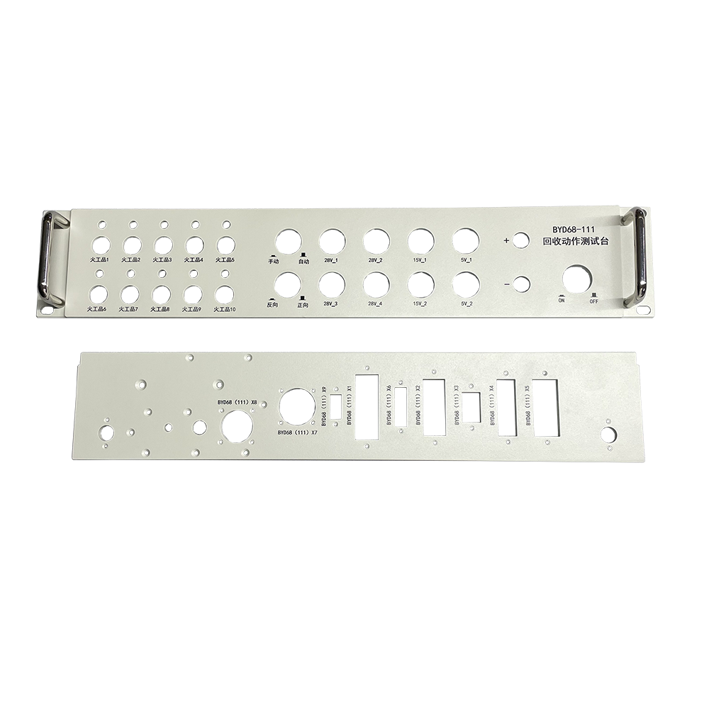 Mobile Aluminum Sheet Metal Fabrication Parts Audio Power Amplifier Panel