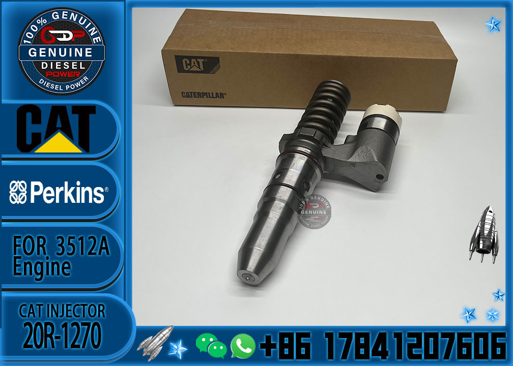 CAT3512B 3016B 3508B 392-0206 Excavator common rail diesel fuel injector 20R1270 20R-1270 Diesel Fuel Injector