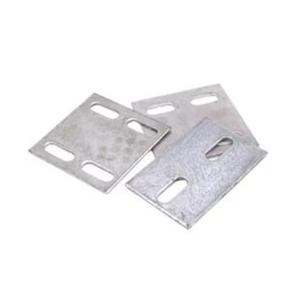 Buy cheap Silver Aluminum Alloy Curtain Wall Embedded Steel Plates With Anodized Surface from wholesalers