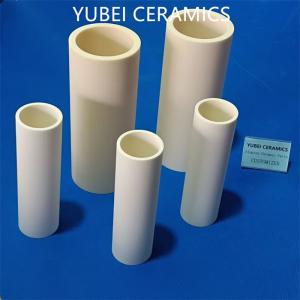 Wholesale Insulating Ivory 99% Alumina Ceramic Tubes For Electronic Components 2400MPa from china suppliers