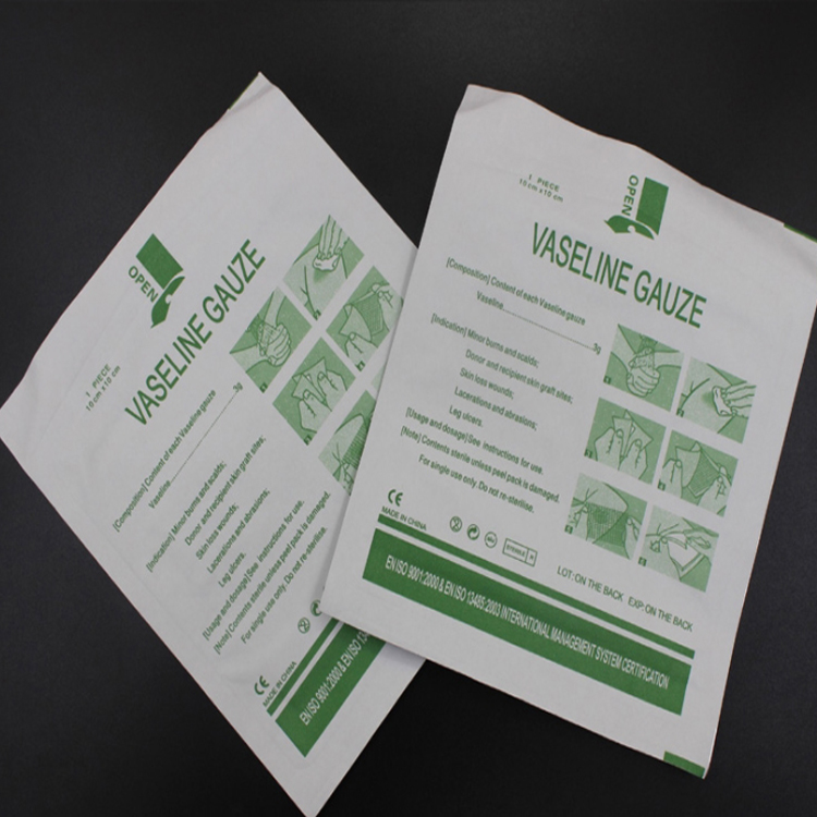 APD-H01 Sterile Gauze Disposable Medical Paraffin Gauze Dressing