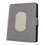A5 Grey Wireless Charging Notepad , Ultrathin Junior Padfolio 5x8