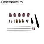 Pink UPPERWELD 27PCS TIG Welding Torch Accessories 53N Series Ceramic Nozzle TIG